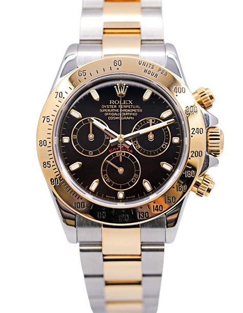 rolex daytona black gold limited edition price|rolex daytona two tone price.